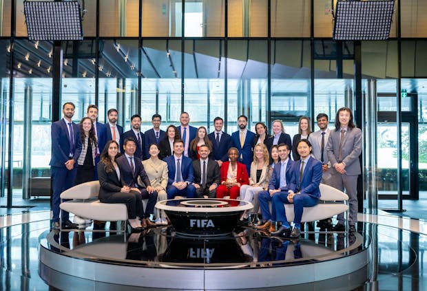 FIFA Master class of 2024 visit FIFA HQ in Zürich.(Photo by Harold Cunningham/FIFA)