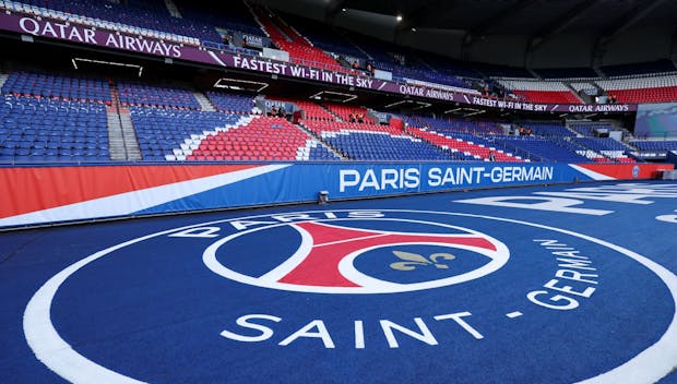 PARIS, FRANCE - APRIL 25: Atmosphere before the Ligue 1 match between Paris Saint-Germain and OGC Nice at Parc des Princes on April 25, 2025 in Paris, France. (Photo by Catherine Steenkeste/Getty Images for Qatar Airways)